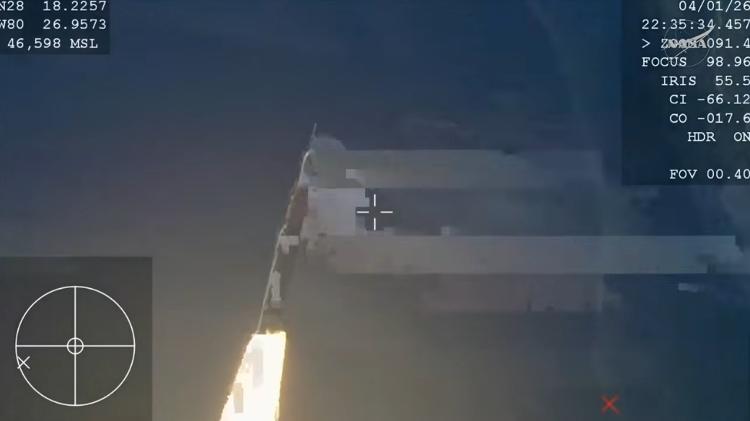 Transmissão do lançamento da Artemis 2 teve queda de resolução de câmeras