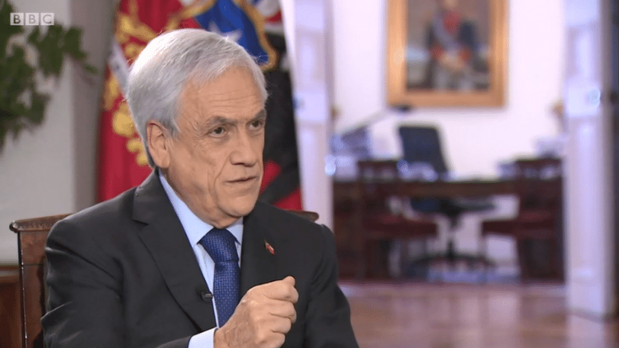 Presidente do Chile, Sebastián Piñera - BBC