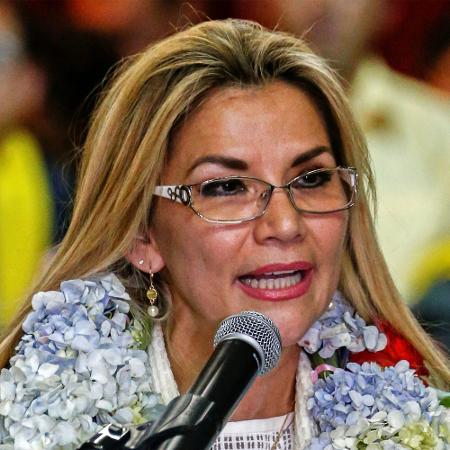 Líder interina da Bolívia, Jeanine Áñez - David Mercado