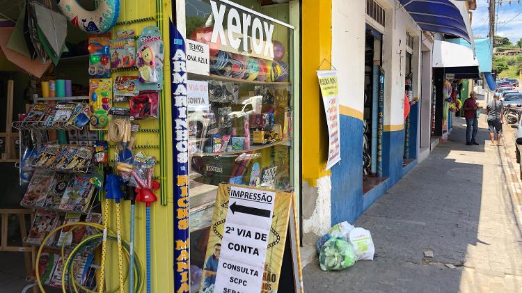 27.01.2021 - In Araçariguama (SP), the exchange opened normally even with the determination to close due to the red phase - Lucas Borges Teixeira / UOL - Lucas Borges Teixeira / UOL