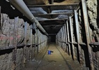 Túnel de narcotraficantes na fronteira entre EUA e México é descoberto