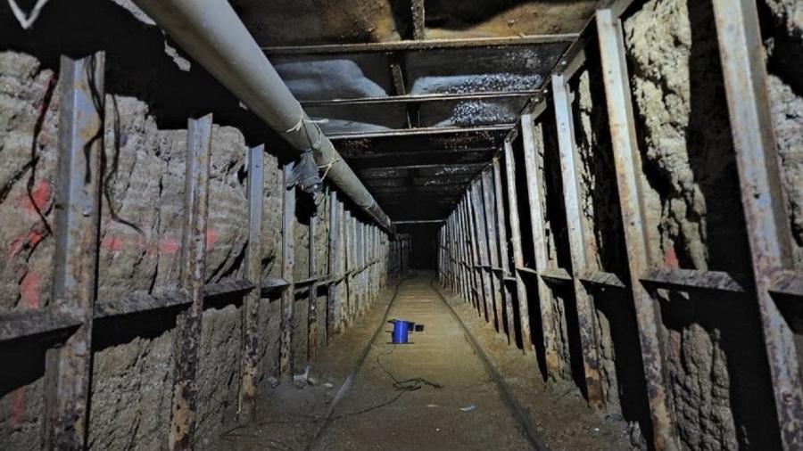 Túnel foi considerado "sofisticado" pelos investigadores - AFP PHOTO / Homeland Security Investigations