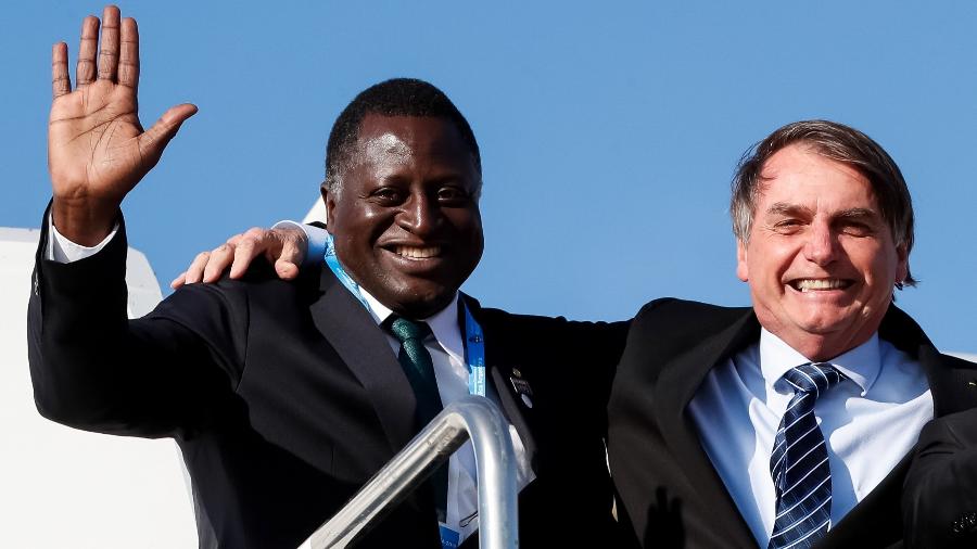 Hélio Lopes e o presidente Jair Bolsonaro (PL) - Alan Santos/PR