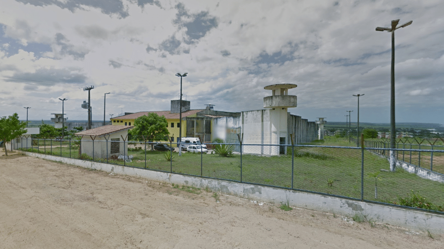 Fachada do Presídio Padrão de Santa Rita, na Paraíba - Reprodução/Google Maps