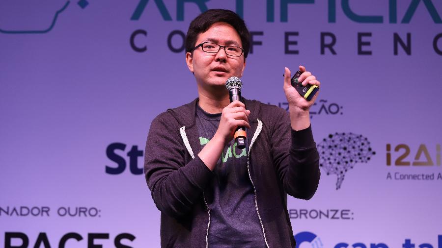 Steven Choi, gerente de produto da Olivia, startup que usa inteligência artificial para reduzir gastos - Eduardo Viana/StartSe