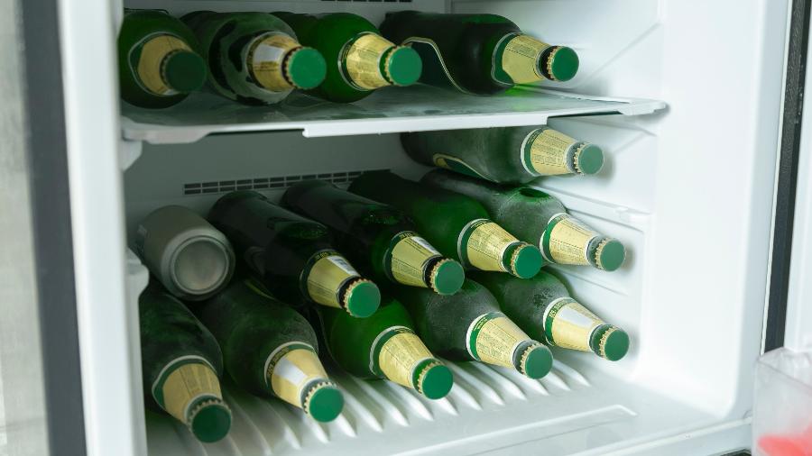 Muito cuidado ao encostar numa garrafa congelada, amigos - Getty Images