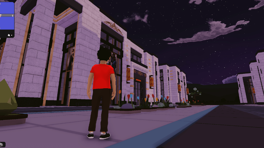 Caminhamos no Distrito da Moda no Decentraland, que vai reunir várias grifes de luxo do mundo real - Arquivo pessoal