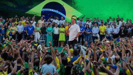 É enganoso que lançamento da candidatura de Bolsonaro 'flopou