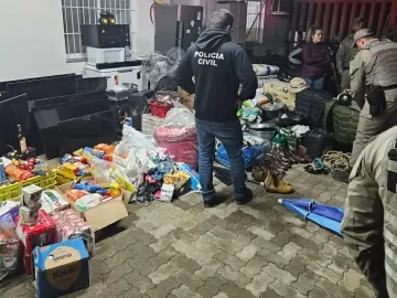 Facção planejou furtos em empresas de Eldorado após enchente, diz polícia