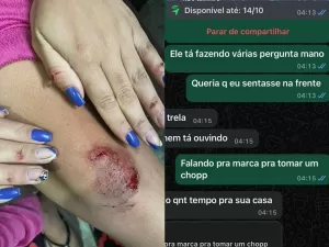 Mulher se joga de carro para fugir de assédio de motorista de app em SP