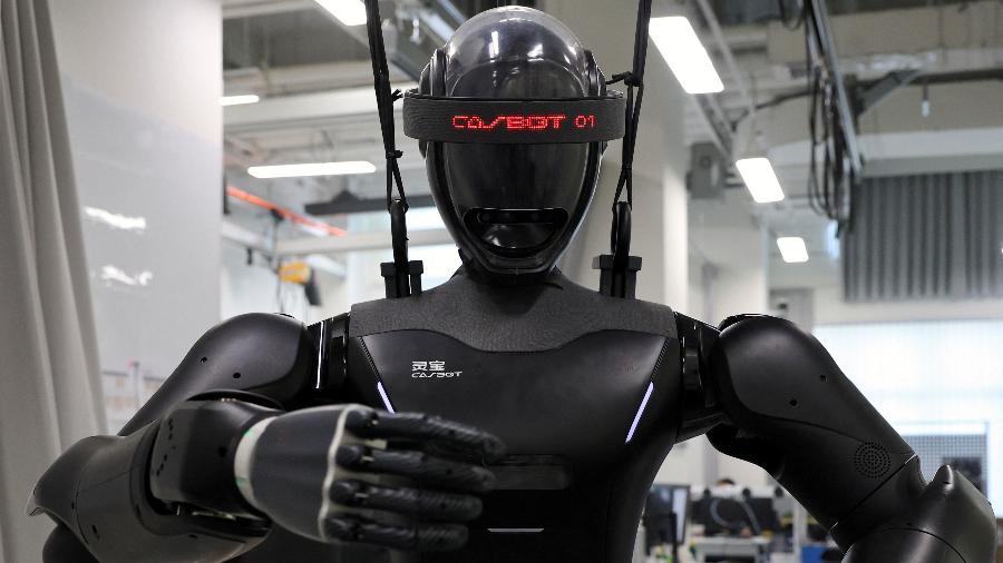 Robô Casbot em Pequim Robô Casbot em Pequim