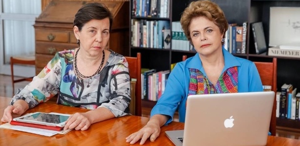 Dilma Rousseff e Tereza Campello conversam com internautas - Facebook/Dilma Rousseff