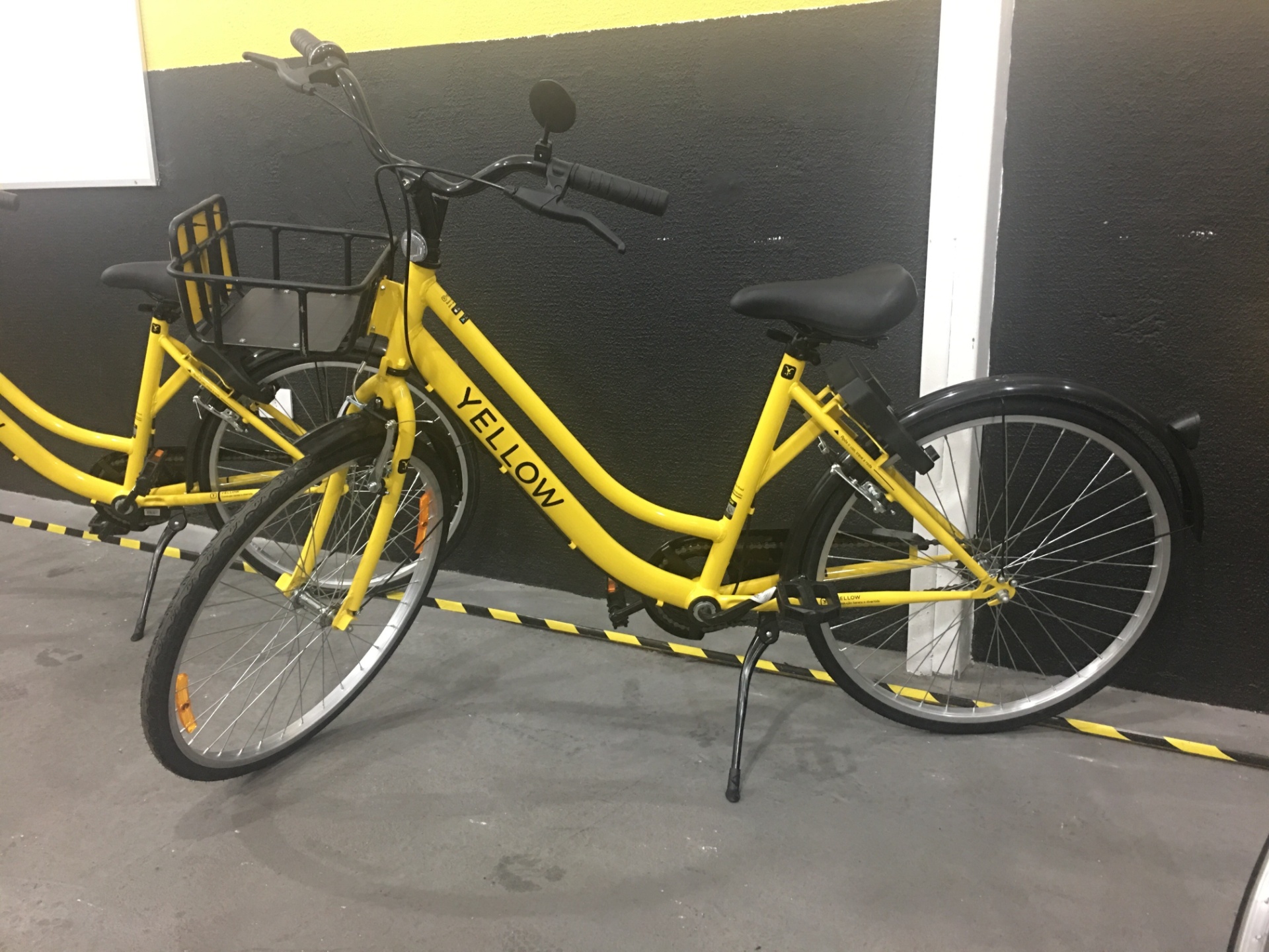 yellow bike sao paulo