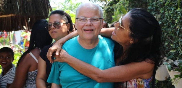 Lúcio Vieira Lima (MDB), irmão de Geddel, durante evento de campanha na Bahia (BA) 