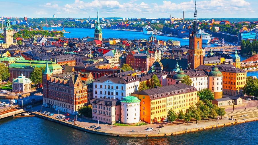 Estocolmo, capital da Suécia; país um dos países mais abertos da OCDE a imigrantes com alta escolaridade ou empreendedores - Getty Images