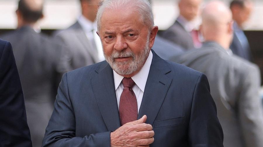 16.nov.22 - O presidente eleito Luiz Inácio Lula da Silva (PT) na cúpula do clima COP27, em Sharm el-Sheikh, Egito - MOHAMED ABD EL GHANY/REUTERS