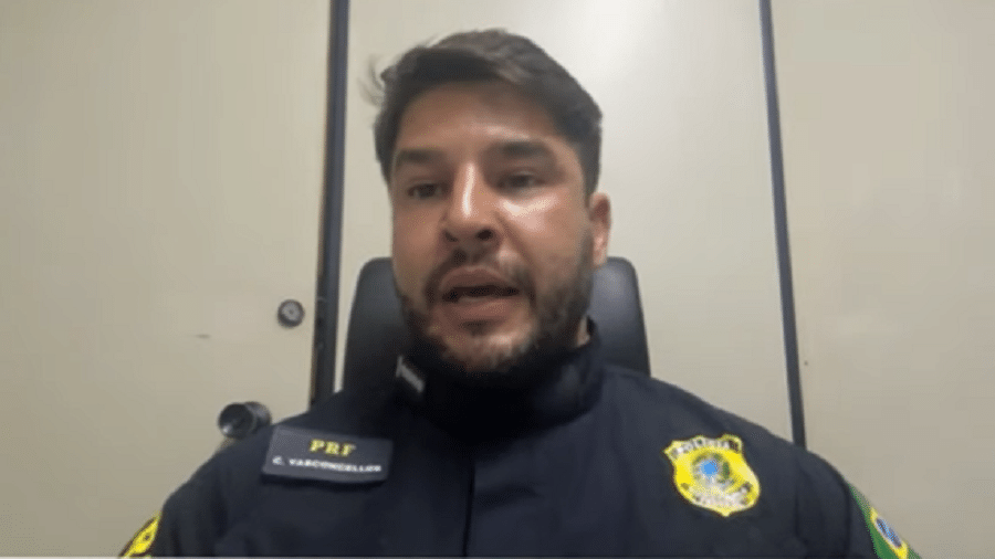 Cristiano Vasconcellos da Silva, coordenador de comunicação institucional da PRF (Polícia Rodoviária Federal) - Reprodução/YouTube/CNN Brasil
