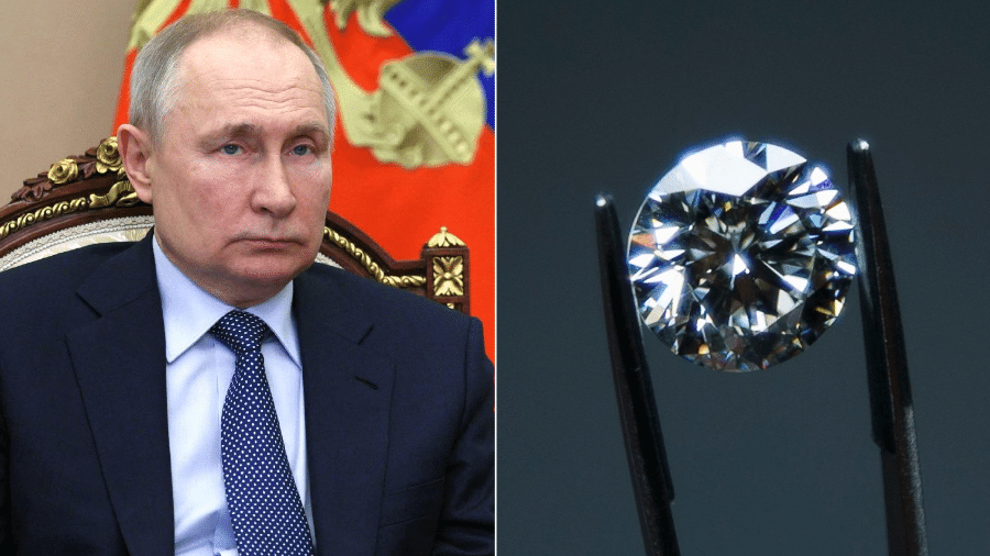 Diamantes viraram problema para Putin - Reuters