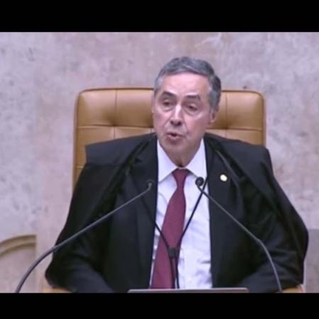 Ministro Luís Roberto Barroso, presidente do STF - TV Justiça/Reprodução