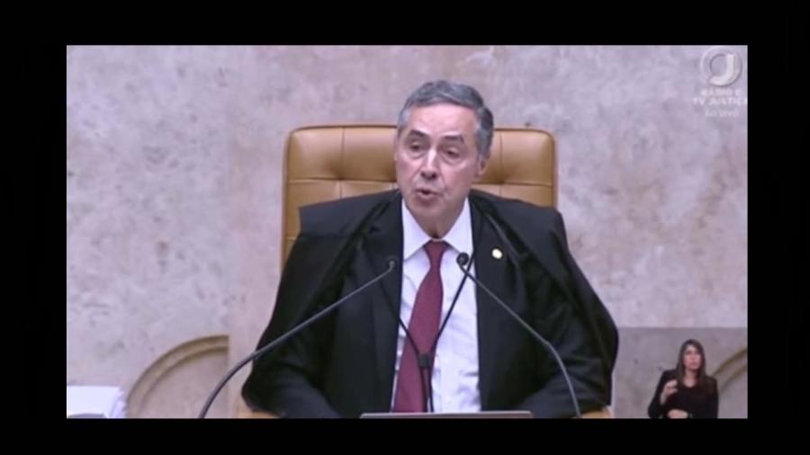 Roberto Barroso, presidente do Supremo: sem ambiguidade ou flerte com o despropósito, ministro apontou ataque à instituição