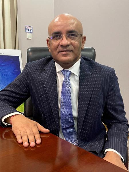 O vice-presidente da Guiana, Bharrat Jagdeo