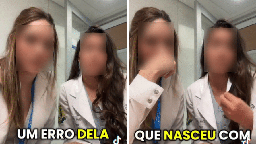 Alunas de medicina contaram história de paciente transplantada nas redes sociais; família vê "desrespeito" - Reprodução/TikTok