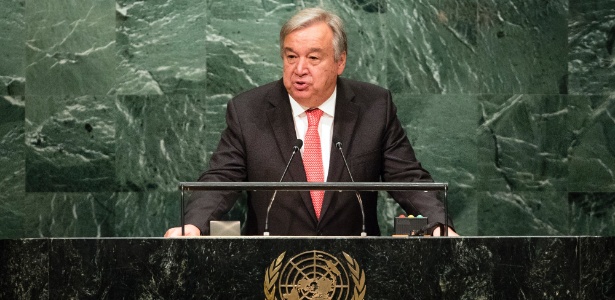 O novo secretário-geral da ONU, António Guterres - Li Muzi/Xinhua