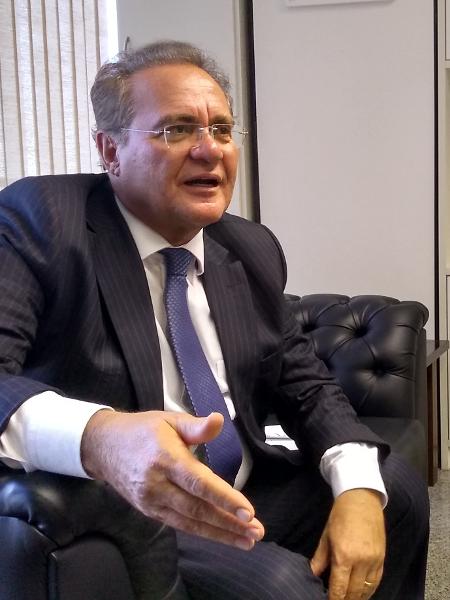Senador Renan Calheiros (MDB-AL)  - Eduardo Militão/UOL