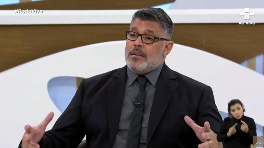 O deputado federal Alexandre Frota (PSDB-SP) no programa Roda Viva, da TV Cultura - Reprodução/TV Cultura