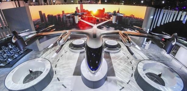 Hyundai Uber Aerial Ridesharing