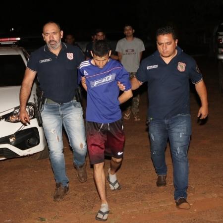 21.jan.2020 - Um dos fugitivos de penitenciária no Paraguai é recapturado - Divulgação/Ministério do Interior do Paraguai