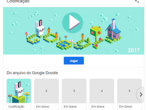 Google comemora 15 anos com doodle jogável; lembre 10 games de sua tela  inicial – Vírgula