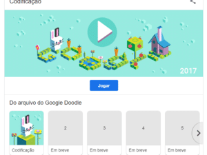 Jogos do Google Doodles voltarão durante a quarentena