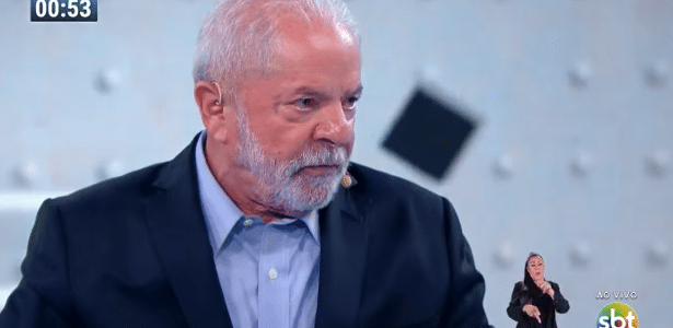 Lula em entrevista a Ratinho, no SBT