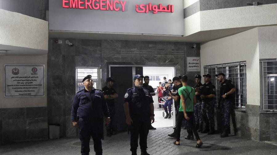 Hospital Shifa, na Cidade de Gaza