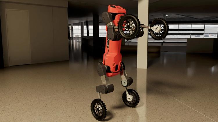  Robô Transformer, do Instituto Federal de Tecnologia de Zurique (ETH Zurich), na Suíça