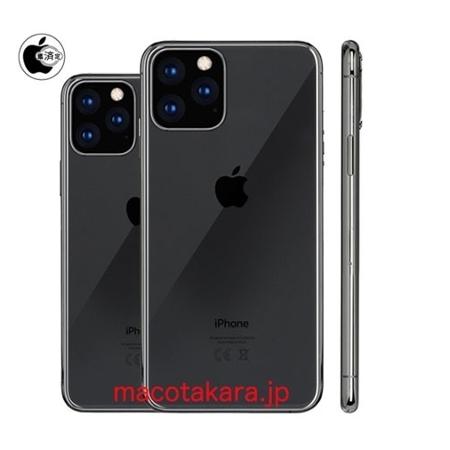 Rumor indica que a nova linha de iPhones terá três câmeras principais - Reprodução/Mackotakara 