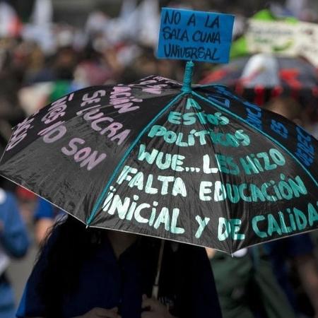 Manifestantes exigem implementação de reformas sociais no Chile - Getty Images