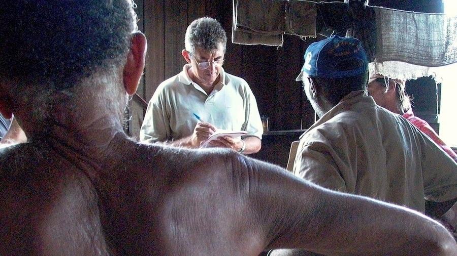 Auditor fiscal do trabalho durante resgate de pessoas escravizadas no Pará - Leonardo Sakamoto