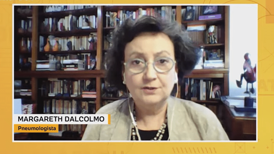 A pneumologista Margareth Dalcolmo  - UOL