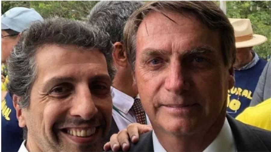 Joaquim Álvaro Pereira Leite, novo ministro do Meio Ambiente, e Jair Bolsonaro. Tudo indica que nada muda. Mas talvez com mais discrição - Reprodução
