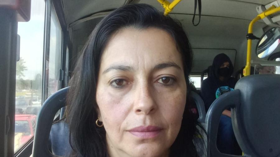 A diarista Tânia Monteiro chegou a ser bloqueada no WhatsApp por uma cliente bolsonarista - Arquivo Pessoal