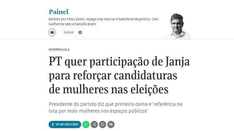 Reportagem original da Folha da S.Paulo