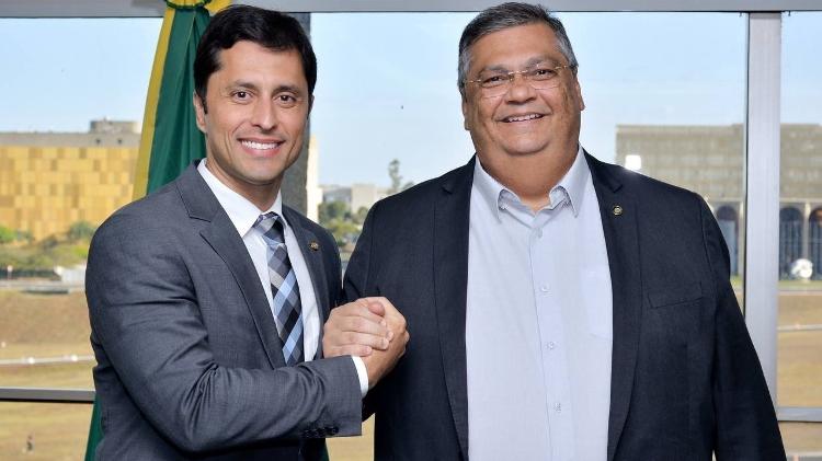 Duarte Júnior e Flávio Dino, ministro do STF