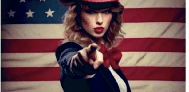 Construindo loucas realidades: Trump forja apoio de Taylor Swift usando IA