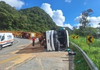 Motorista e ônibus de acidente com 24 feridos em SC estavam irregulares - Divulgação