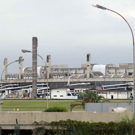 Vista parcial do Aeroporto Internacional Antonio Carlos Jobim, o Galeão - Marcos Arcoverde/ Estadão Conteúdo