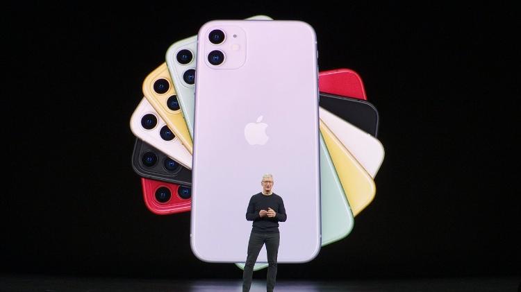 O iPhone 11, modelo mais básico, pode ser o novo queridinho do mercado com suas cores vivas - Reprodução