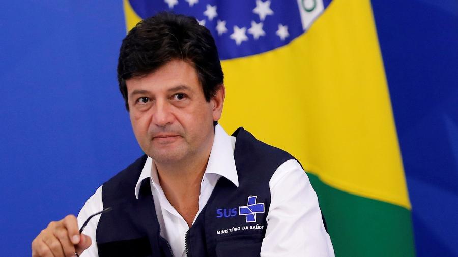 Ministro da Saúde, Luiz Henrique Mandetta - ADRIANO MACHADO