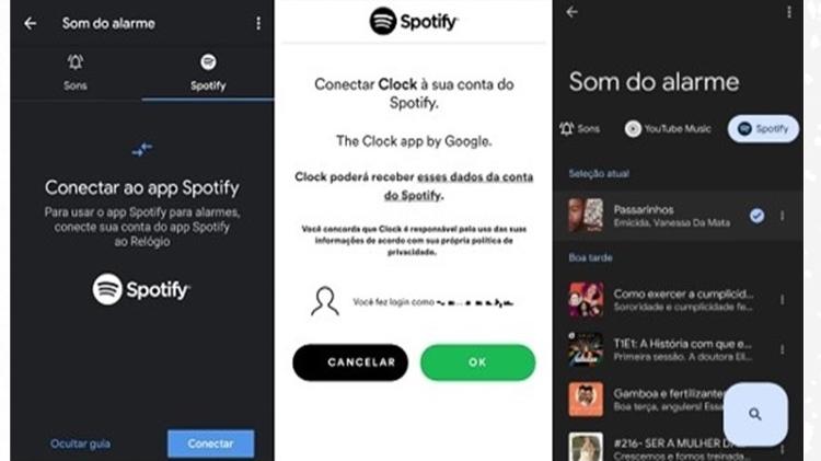 spotify alarme celular 2 - Reprodução - Reprodução